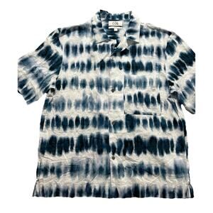 Cos Men’s EUR XL Relaxed Resort Button Down Short Sleeve Shirt